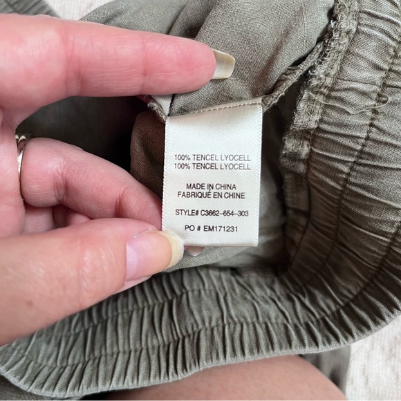 Anthropologie Cloth + Stone tencel drawstring joggers - Picture 6 of 10